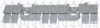 OPEL 0188573 Clip, trim/protective strip